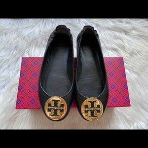 Tory Burch Minnie Travel Ballet w/ Metal Logo